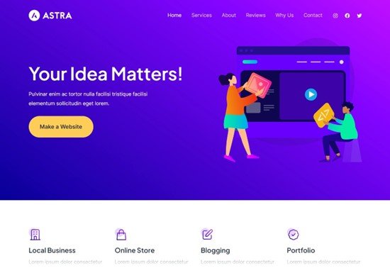 The best WordPress templates in 2024 - Astra
